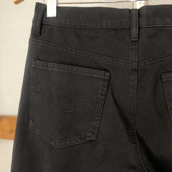 ESCADA SPORT Linda Ankle / Capri Black Denim Jean Sz 38 EU Sz 8 US - Picture 8 of 11